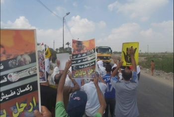  بالصور..  مسيرة لثوار الحسينية في مستهل جمعة