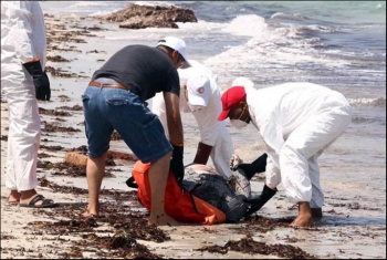  انتشال 20 جثة لمهاجرين غير شرعيين قضوا رمياً بالرصاص في ليبيا