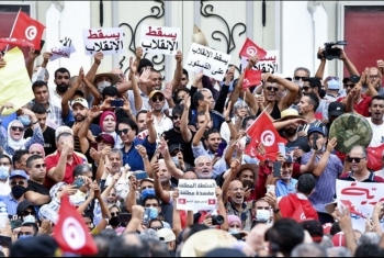  14 نوفمبر.. وقفة احتجاجية بتونس تطالب بإسقاط انقلاب سعيد