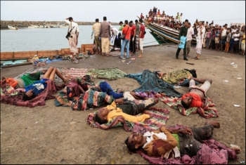  الأمم المتحدة تطالب بتحقيق في الهجوم على مركب اللاجئين قبالة اليمن