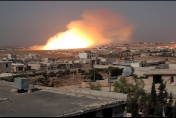  قصف روسي بقنابل فوسفورية على بلدات شمالي حلب