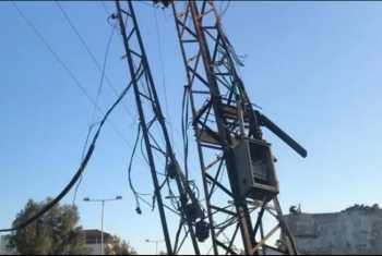  تدمير 70% من شبكات نقل الكهرباء بغزة