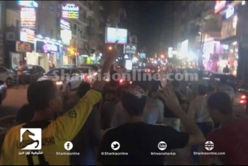  مسيرة شبابية بالزقازيق تطالب بالقصاص لدماء الشهداء