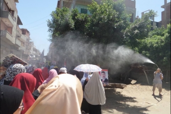  بالصور.. مسيرة حاشدة بقرية الرئيس مرسي رفضًا لأحكام قضاة العسكر
