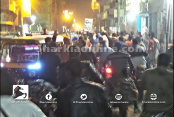 منيا القمح .. مسيرة شعبية تطالب بإسقاط الانقلاب