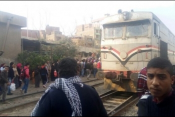  إصابة مواطن صدمه قطار في أبوكبير