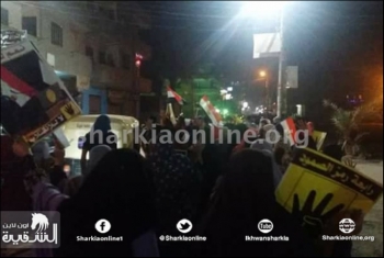  مسيرة لثوار أبوحماد رفضًا لتسليم تيران وصنافير