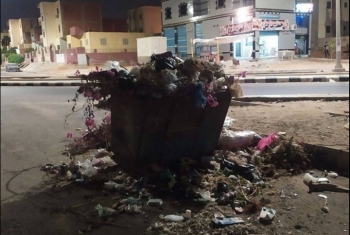  شكوى من القمامة والصرف الصحي بالحي الـ12 بالعاشر من رمضان