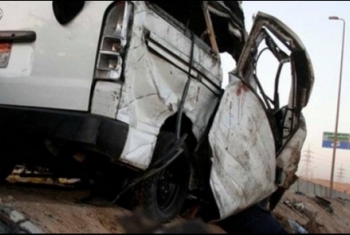  إصابة 9 أشخاص في حادث تصادم أتوبيس على طريق صان الحجر
