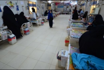  مستشفى يمني يطلق نداء استغاثة عقب وصول مصابين بالكوليرا