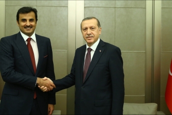  أردوغان يلتقي أمير قطر في اسطنبول
