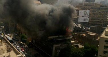  نشوب حريق بعقار في مدينة العاشر