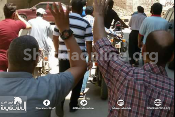  بالصور.. أحرار الزقازيق يهنئون الرئيس مرسي بعيد الفطر
