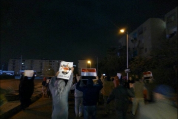  مسيرة لثوار العاشر من رمضان تؤكد علي مصرية 