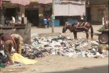  شوارع بلبيس تستغيث من انتشار القمامة قبل عيد الأضحى