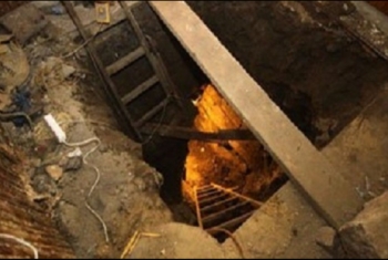  مصرع شاب حفر 12 مترا أسفل منزله للتنقيب عن الآثار ببلبيس