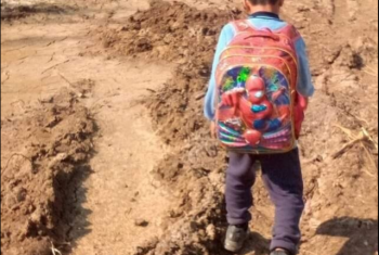  مطالب برصف طريق عزبة البرية بأولاد صقر