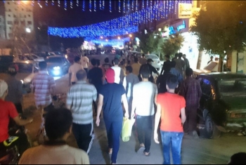  بالصور.. مسيرة ليلية لثوار الزقزيق تطالب بالقصاص للشهداء