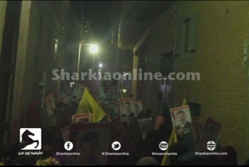  تواصل التظاهرات الليلية المؤيدة للرئيس مرسي بمسقط رأسه
