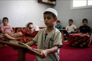  مركز تركي يعقد دورات في أحكام تلاوة القرآن الكريم لأطفال غزة