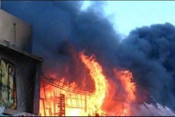  حريق في مصنع السويدي للكابلات بالعاشر من رمضان