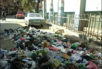  استغاثة لسكان شارع سعد زغلول بمنيا القمح من انتشار تلال القمامة