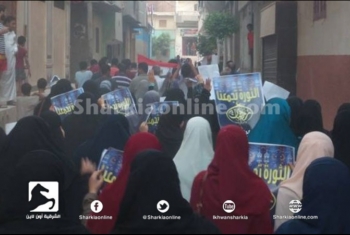  مسيرة حاشدة لثوار أبوكبير  بجمعة 