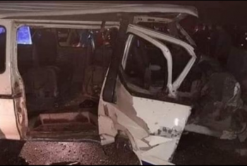  بلبيس.. إصابة 7 أشخاص في حادث انقلاب سيارة ميكروباص