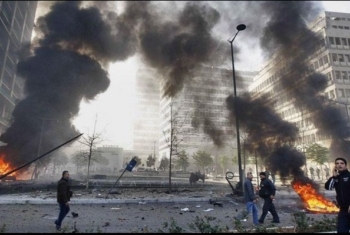  انفجار ضخم يهز العاصمة اللبنانية بيروت جراء عبوة ناسفة