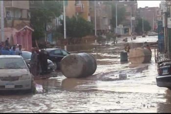  تعليق الدراسة في سبع مدارس بسوهاج بسبب السيول
