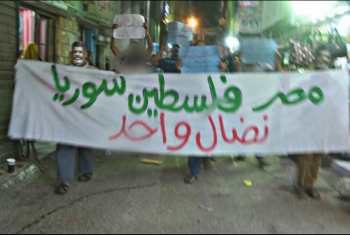  ثوار منيا القمح ينتفضون بمسيرة حاشدة تطالب بوحدة الصف الثوري