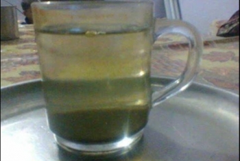  مياه الشرب صفراء برائحة كريهة في القرين